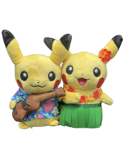 Pikachu Pair Plush Pokemon Worlds Honolulu 2024