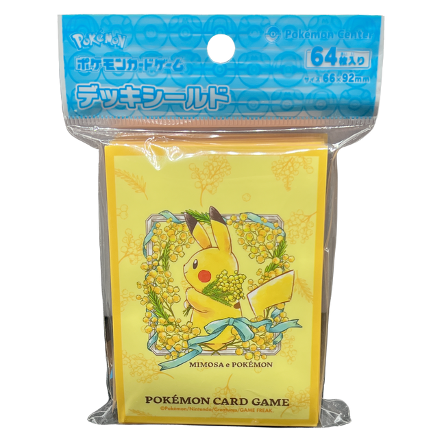 Pikachu Mimosa Card Sleeves