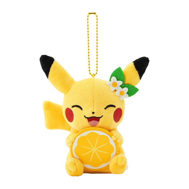 Pikachu Lemon Hiroshima Keychain Plush