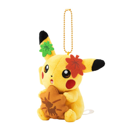 Pikachu Steam Bun Hiroshima Keychain Plush