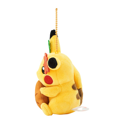 Pikachu Steam Bun Hiroshima Keychain Plush