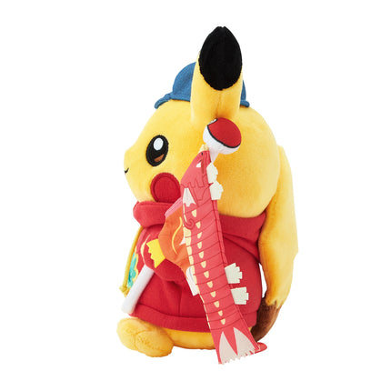 Pikachu Hiroshima Gyarados Flag Plush