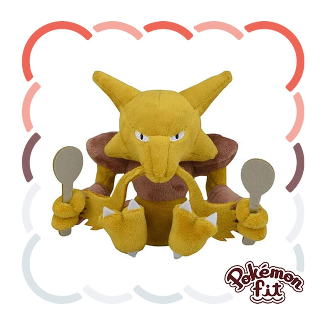 Alakazam Pokemon Fit Plush
