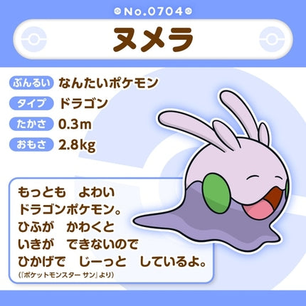 Goomy Pokemon Fit Plush