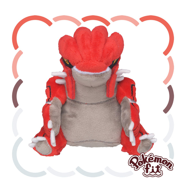 Groudon Pokemon Fit Plush
