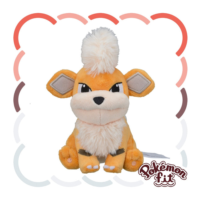 Growlithe Pokemon Fit Plush