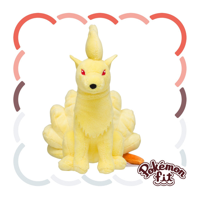 Ninetales Pokemon Fit Plush