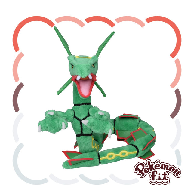 Rayquaza Pokemon Fit Plush