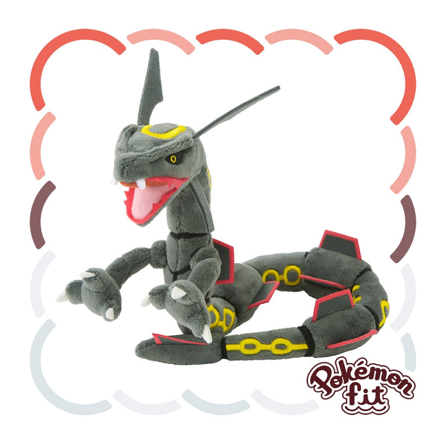 Rayquaza Shiny Pokemon Fit Plush