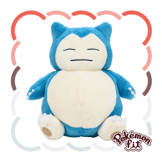 Snorlax Pokemon Fit Plush