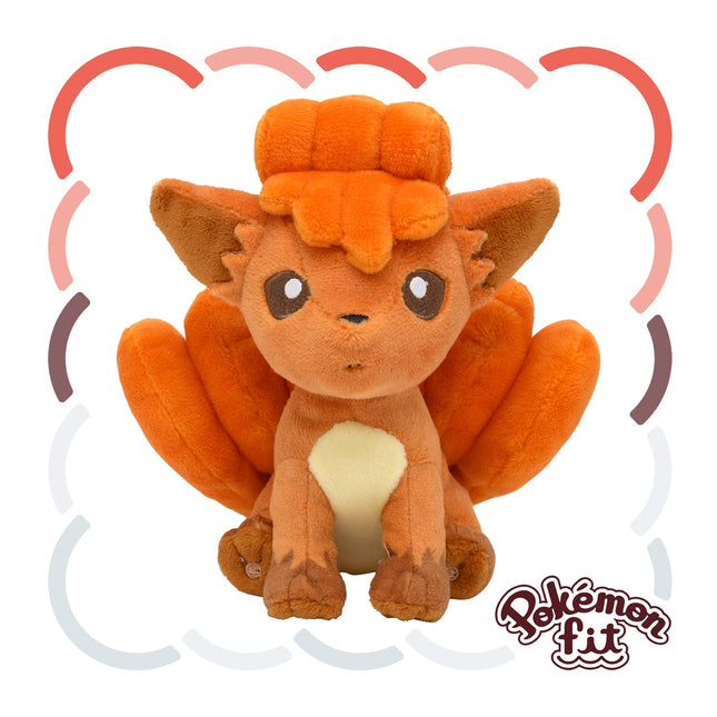 Vulpix Pokemon Fit Plush