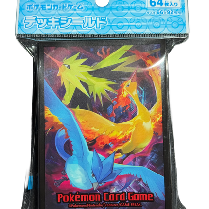 Articuno, Zapdos, and  Moltres Card Sleeves