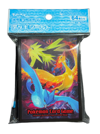 Articuno, Zapdos, and  Moltres Card Sleeves
