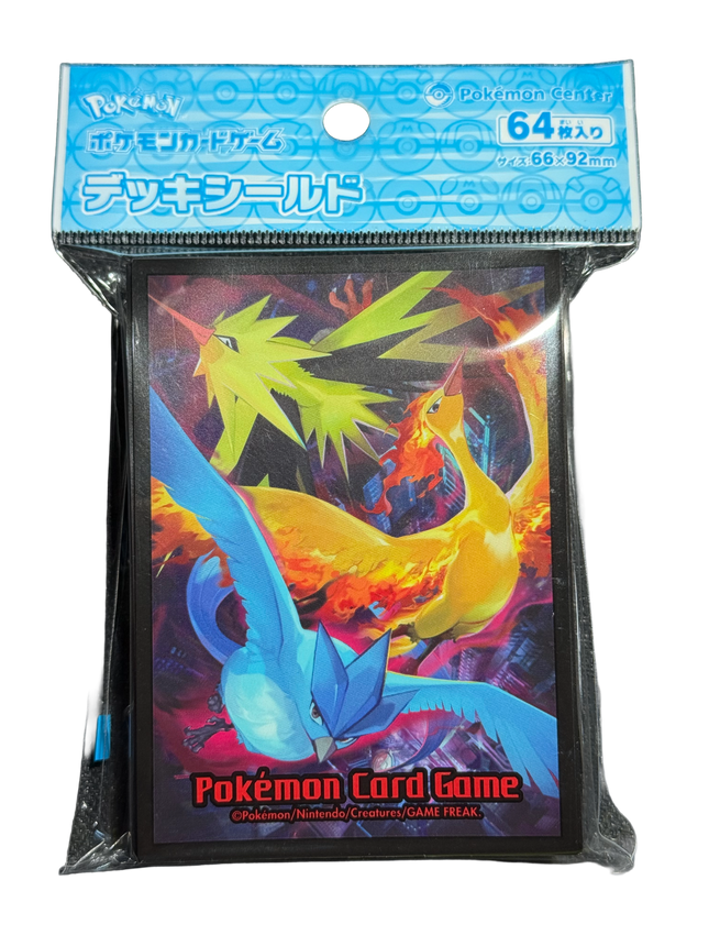 Articuno, Zapdos, and  Moltres Card Sleeves