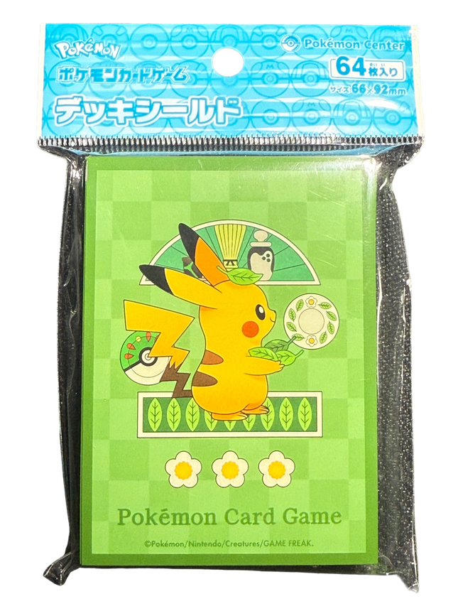 Cafe Chades Pikachu Card Sleeves