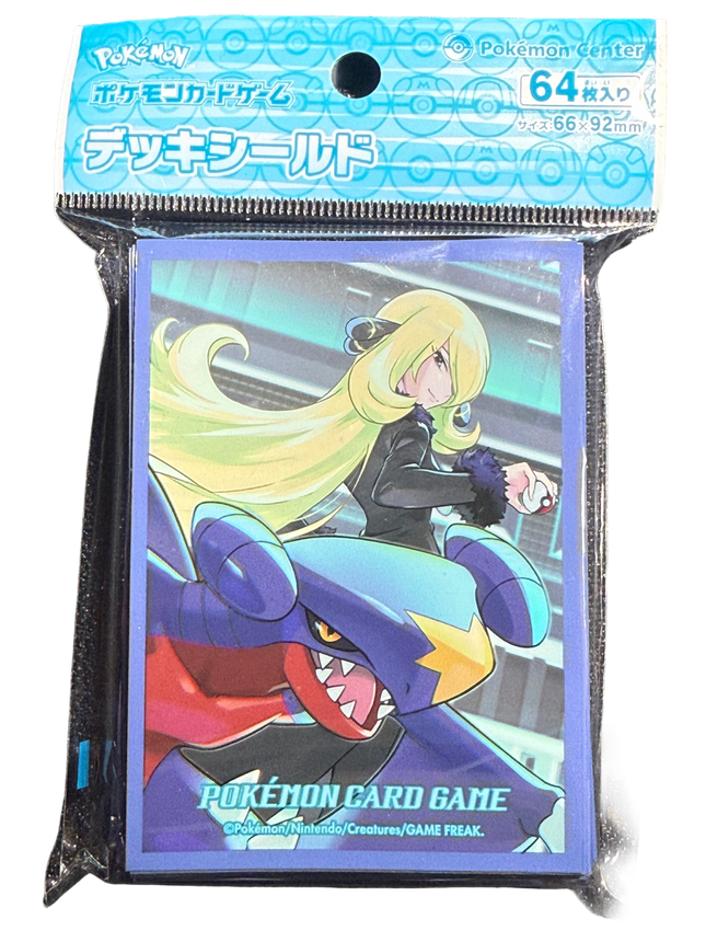 Cynthia Garchomp Dark Blue Card Sleeves