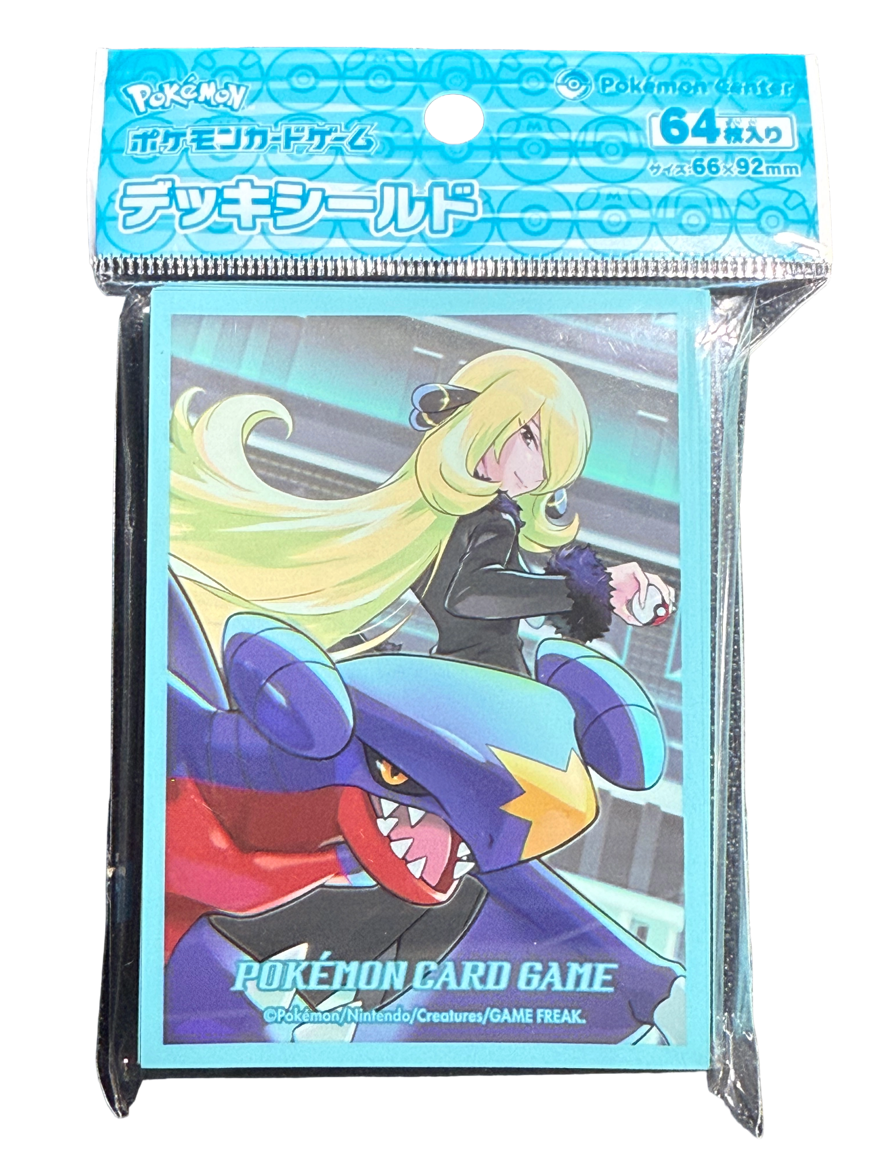 cynthia card sleeves 60pcs 67x92mm Pokemon Cynthia Holographic Cover for TCG/PKM Standard Size Trading Cards Cute Anime Outer Card Sleeves Protectors