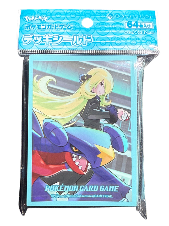 Cynthia Garchomp Light Blue Card Sleeves