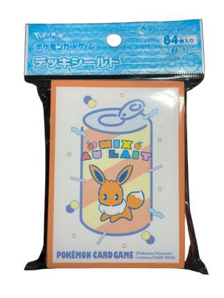 Eevee Mix Au Lait Orange Card Sleeves