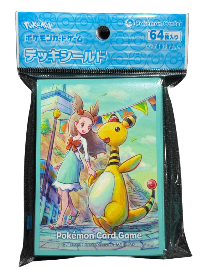 Jasmine and Ampharos Card Sleeves
