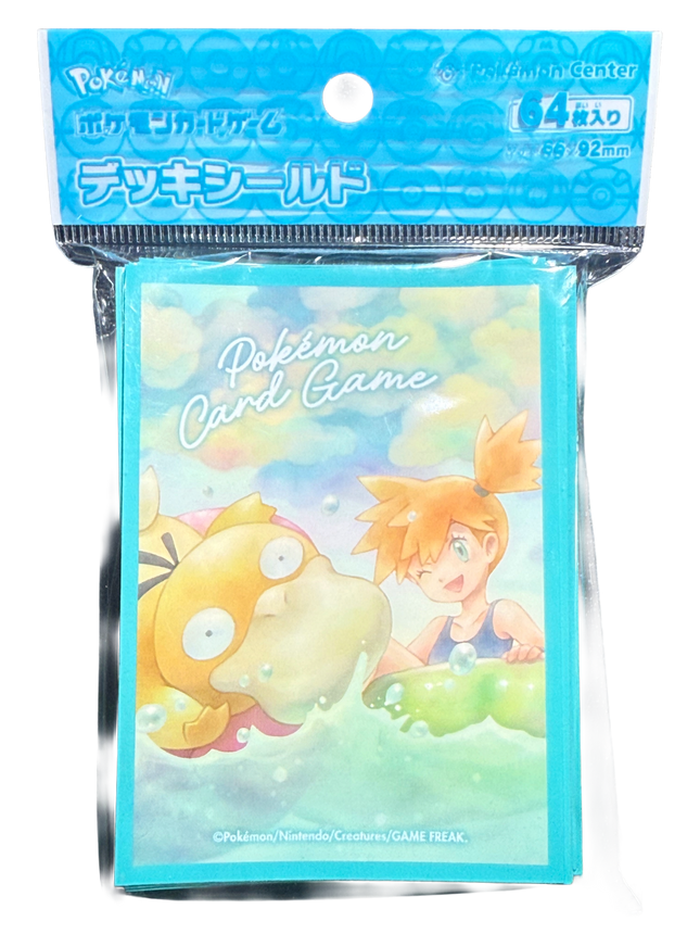 Misty and Psyduck Card Sleeves Misty and Psyduck Card Sleeves