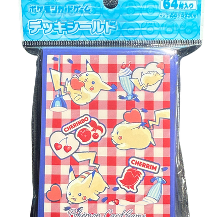 Pikachu and Hearts Card Sleeves