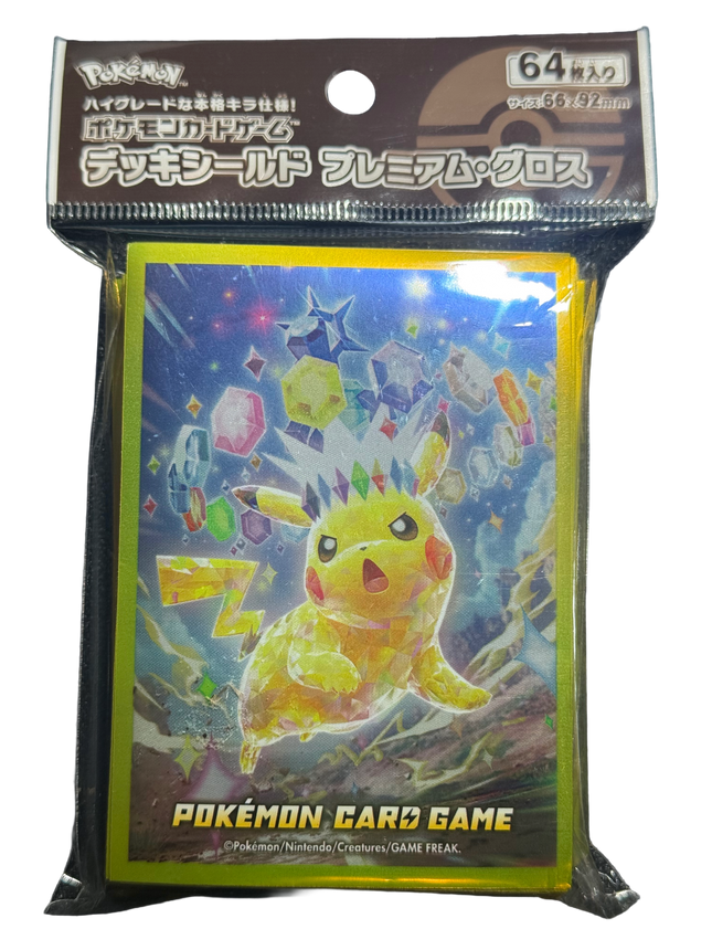 Terastal Pikachu Card Sleeves