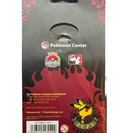 Arcanine Keychain Pokemon Worlds Anaheim 2025