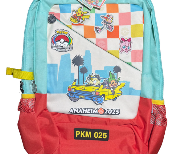 Anaheim 2025 Backpack Pokemon World Championship – Perfect Fit TCG