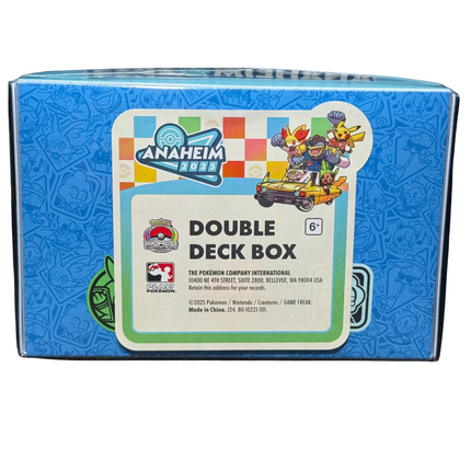 Competitor Double Deck Box Pokemon Worlds Anaheim 2025