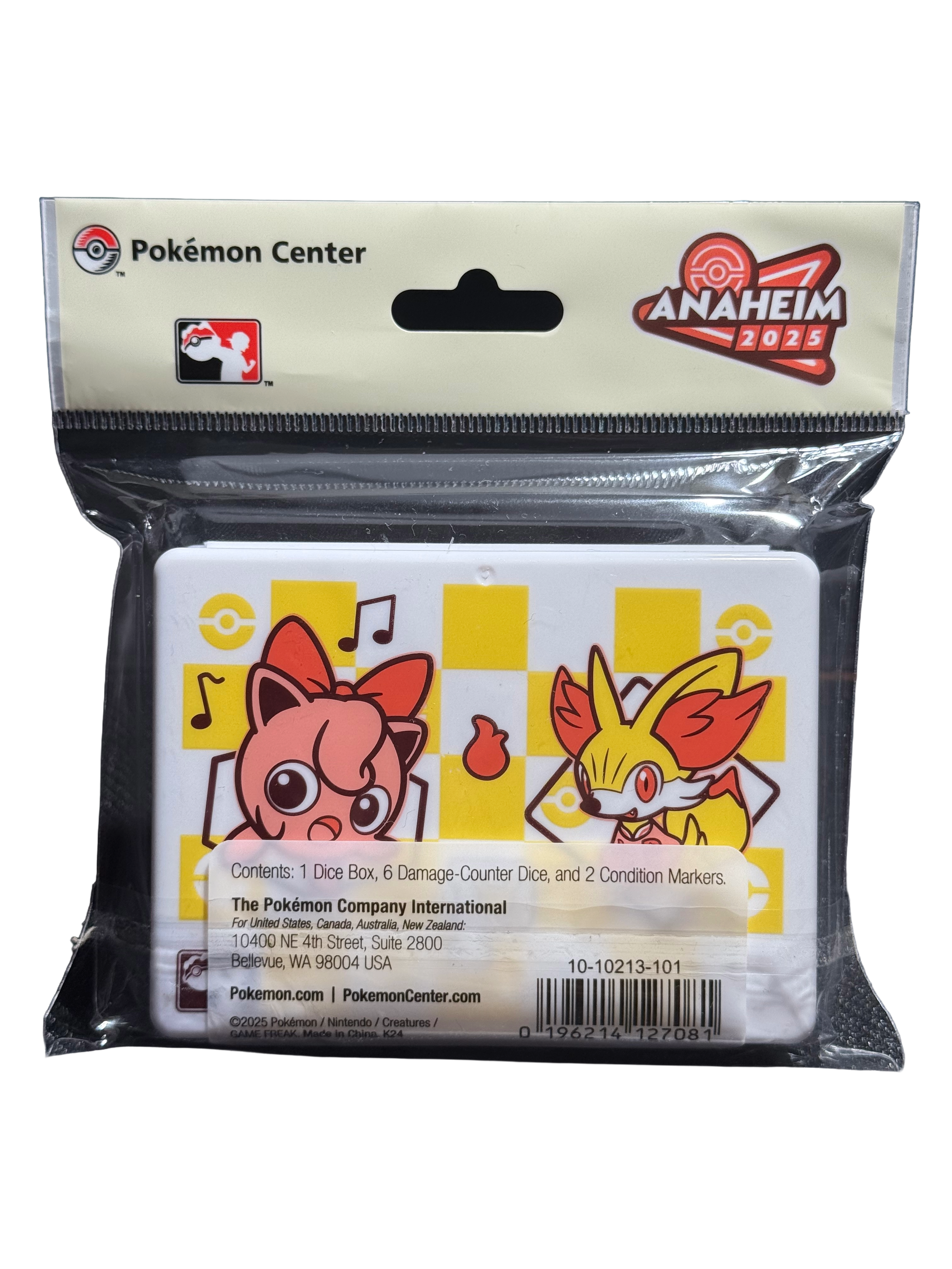 Damage Counter Box Damage Counter Dice and Dice Box Pokemon Worlds Anaheim 2025 – Perfect ...