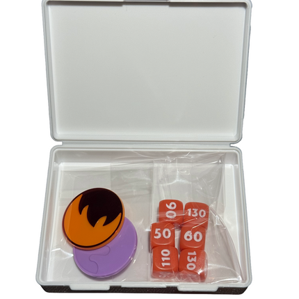 Damage Counter Dice and Dice Box Pokemon Worlds Anaheim 2025