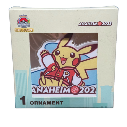 Pikachu Ornament Pokemon Worlds Anaheim 2025