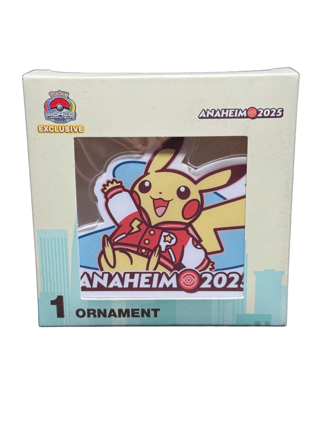 Pikachu Ornament Pokemon Worlds Anaheim 2025