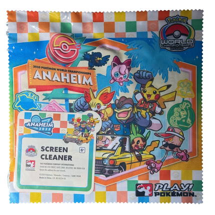 Competitor Screen Cleaner Pokemon Worlds Anaheim 2025