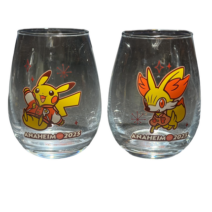 Stemless Glasses Pokemon Worlds Anaheim 2025