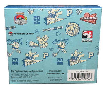 Varsity Pikachu Coin and Dice Damage Counter Set Pokemon Worlds Anaheim 2025