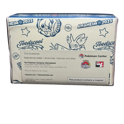 Varsity Pikachu Double Deck Box Pokemon Worlds Anaheim 2025