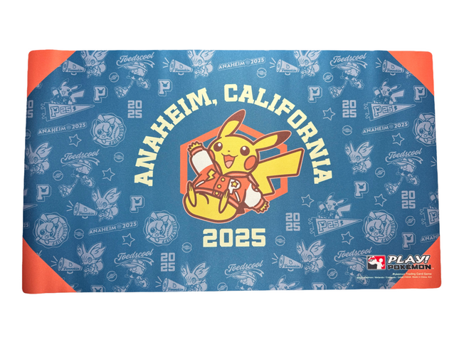 Varsity Pikachu Playmat Pokemon Worlds Anaheim 2025