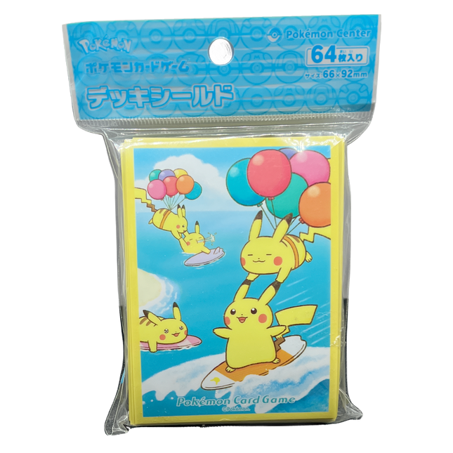 Flying and Surfing Pikachu card Sleeves