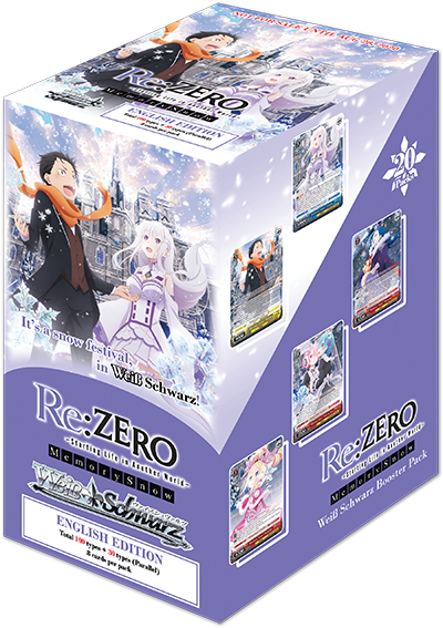 Re:ZERO -Starting Life in Another World- Memory Snow Booster Box (English)