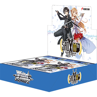Weiss Schwarz Sword Art Online 10th Anniversary Light Novel Booster Box Japanese