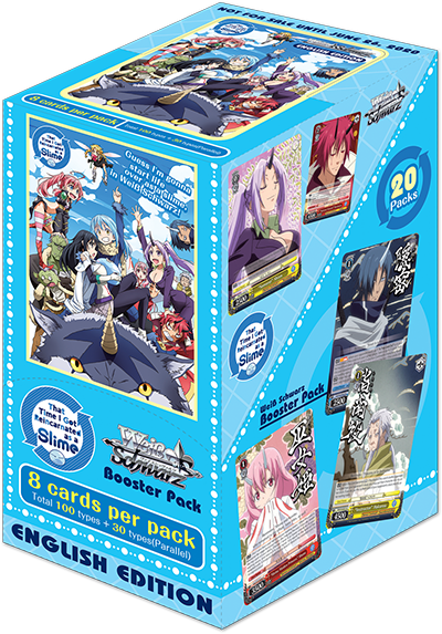 Weiss Schwarz - That Time I Got Reincarnated as a Slime Booster Box Reprint (English)